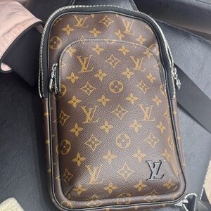 Louis Vuitton Monogram Brown Messenger Bag